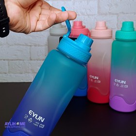 تصویر قمقمه ورزشی آیون مدل Hybrid ظرفیت 900 میلی لیتر Eyun Water Bottle Sport Model Hybrid 900ml