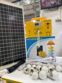 تصویر پکیج خورشیدی ۱۲ ولت ۱۷ آمپر Solar Generator 12V/17A