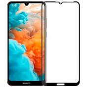 تصویر محافظ صفحه نمایش شیشه ای تمام صفحه هواوی D+ Full Glass Huawei Y7 2019 