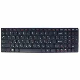 تصویر کیبورد لپ تاپ لنوو Lenovo B590 با فریم مشکی Lenovo B590 Keyboard Laptop