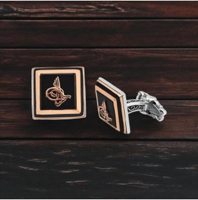 تصویر دکمه سردست مردانه | SilverPlus KG2506 