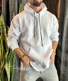 تصویر هودی سه نخ داخل کرک 