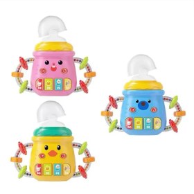 تصویر دندان گیر موزیکال طرح شیشه شیر مدل 234-668 