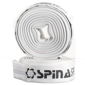 تصویر شیلنگ برزنتی اسپینا 20 متری 1.5 اینچ Spina FireFighting Hose