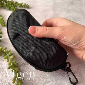 تصویر کیف عینک مشکی 