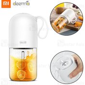 تصویر مخلوط کن قابل حمل شارژی شیائومی Xiaomi Deerma DEM-NU11 Portable Juicer Blender 