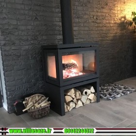 تصویر بخاری هیزمی کد 85 