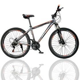 تصویر دوچرخه آلومینیوم سایز 26 دراک ترمز دیسکی - رنگ نارنجی Bike 26 inch Disc Brakes 21sp Alloy Blue