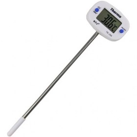 تصویر ترمومتر دیجیتال TA288 دارای پراب ضد زنگ مناسب برای اندازه گیری دمای مایعات 