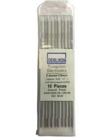 تصویر تنگستن سفید جوشکاری آرگون WZ8 سایز 2/4 Tungsten