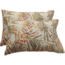 تصویر رو بالشی مدل برگدار 