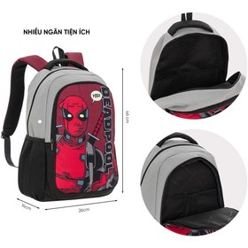 تصویر کوله‌پشتی مسافرتی کژوال ددپول 48 سانتی‌متر برند marvel Deadpool Casual Travel Backpack 48cm