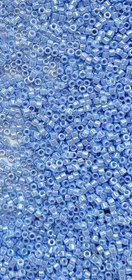 تصویر منجوق دلیکا میوکی - آبی روشن براق صدفی - میوکی - کد 1568 