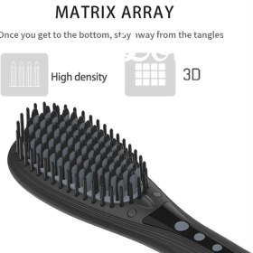 تصویر برس حرارتی شیائومی Bomidi HB1 Bomidi Electric Hair Straightener Brush HB1