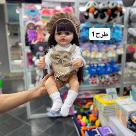 تصویر عروسک تمام سیلیکونی موزیکال - طرح ۱۱ 