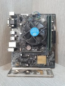 تصویر باندل استوک H110M+i5 6400 GIGABYTE/ASUS و فن 