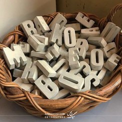 تصویر استند اسم با سنگ مصنوعی 