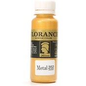 تصویر رنگ اکریلیک فلورانس 120 میلی لیتر Red Gold کد 202 متالیک 