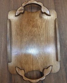 تصویر سینی پذیرایی دسته دار فانتزی پلی وود 