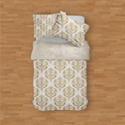 تصویر سرویس روتختی مدوپد طرح رویال مدل PAT00185 یک نفره 4 تکه 