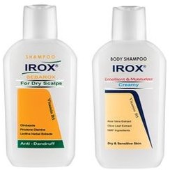 تصویر شامپو ضد شوره مو ایروکس مدل سباروکس حجم 200 میلی لیتر به همراه شامپو بدن ایروکس مدل ایمول حجم 200 میلی لیتر 