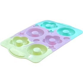 تصویر قالب 6 خانه سیلیکونی 