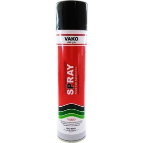 تصویر اسپری رنگ نقره ای واکو ا Vako silver spray paint Vako silver spray paint
