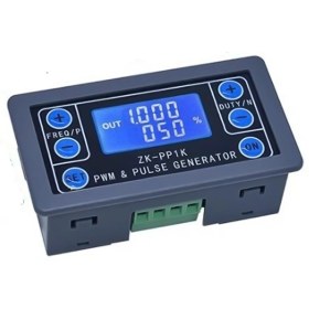 تصویر ماژول مولد پالس و PWM پنلی با نمایشگر دیجیتال مدل ZK-PP1K 