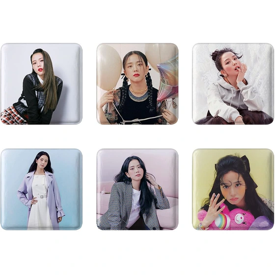 خرید و قیمت مگنت مربعی جیسو بلک پینک (BLACKPINK) | ترب