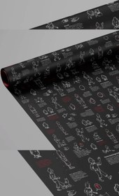 تصویر کاغذ کادو تن تن طرح ۲ 