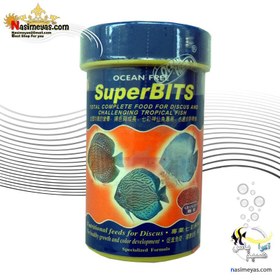 تصویر غذای پلیت سوپر بیتس ماهیان دیسکس اوشن فری Ocean Free Super BITS