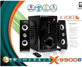 تصویر اسپیکر 3تکه بلوتوث Microfire X-9900BT Microfire X-9900BT