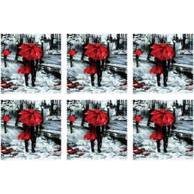 تصویر زیر لیوانی رنس مدل C1-42311 بسته ۶ عددی 