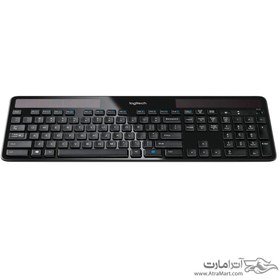 تصویر کیبورد و ماوس لاجیتک کیبوردخورشیدی و ماوس بی سیم لاجیتک MK750 MK750 Wireless Solar Keyboard and Wireless Marathon Mouse Combo