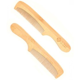 تصویر شانه چوبی دسته دار 