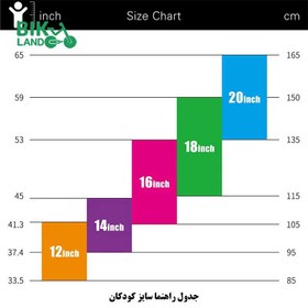 تصویر دوچرخه سایز 16 اکی مدل پسرانه 