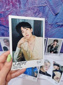 تصویر پولاروید فوتو کارت عکس طرح بی تی اس جیهوپ مانگ سایز 10 در 15 یک عدد - 2 Bts bt21 jhope