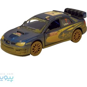 تصویر ماکت سوبارو ایمپرزا 2007 کینسمارت(Subaru Impraza WRC 2007 kinsmart) 