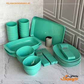 تصویر سبد پیک نیک ۱۲ نفره تک پلاستیک 