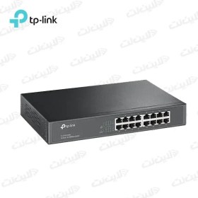 تصویر سوئیچ 16 پورت TL-SF1016DS رکمونت و دکتاپ تی پی لینک TP-Link TP-Link TL-SF1016DS 16-port Desktop and Rackmount switch