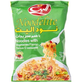 تصویر نودل الیت با طعم سبزیجات - کارتن 40 عددی Elite noodles with vegetable flavor - carton of 40 pieces