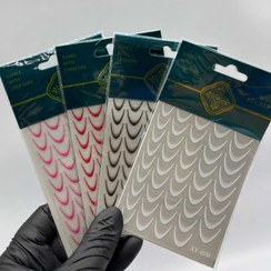 تصویر استیکر روسی فرنچ - سفید 