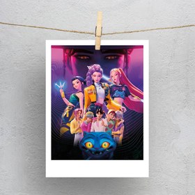 تصویر پولاروید(فتوکارت) Kpop Demon Hunters 5 