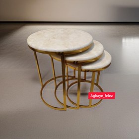 تصویر میز جلومبلی مدل ارکیده آقای فلز 