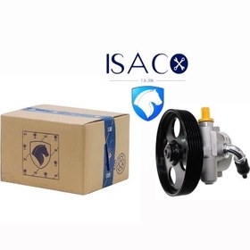 تصویر پمپ هیدرولیک فرمان پژو405 ایساکو Peugeot 405 Isacco steering wheel hydraulic pump