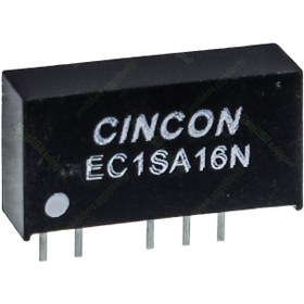 تصویر مبدل ولتاژ سینکون 100 میلی آمپر CINCON EC1SA16N DC/DC IN:12V OUT:±5V 