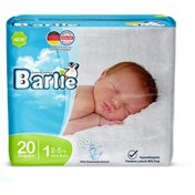 تصویر پوشک بارلی سایز 1 بسته 20 عددی ا Barlie Baby Diaper Size 1 Pack Of 20 Barlie Baby Diaper Size 1 Pack Of 20