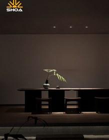 تصویر چراغ سقفی توکار شعاع SH-A275-7W 