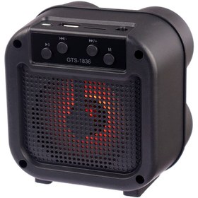 تصویر اسپیکر بلوتوثی رم و فلش خور Greatnice GTS-1836 ا Greatnice GTS-1836 Wireless Speaker Greatnice GTS-1836 Wireless Speaker