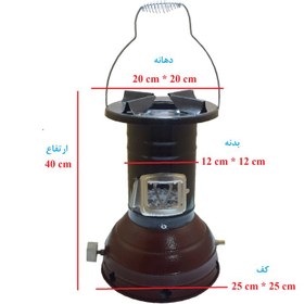 تصویر چراغ نفتی والور گازی مدل VaR700 